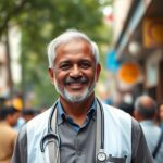 photo of aged doctor
